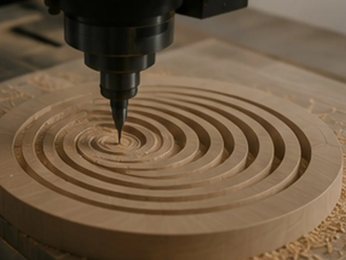 CNC obrada drvenog elementa
