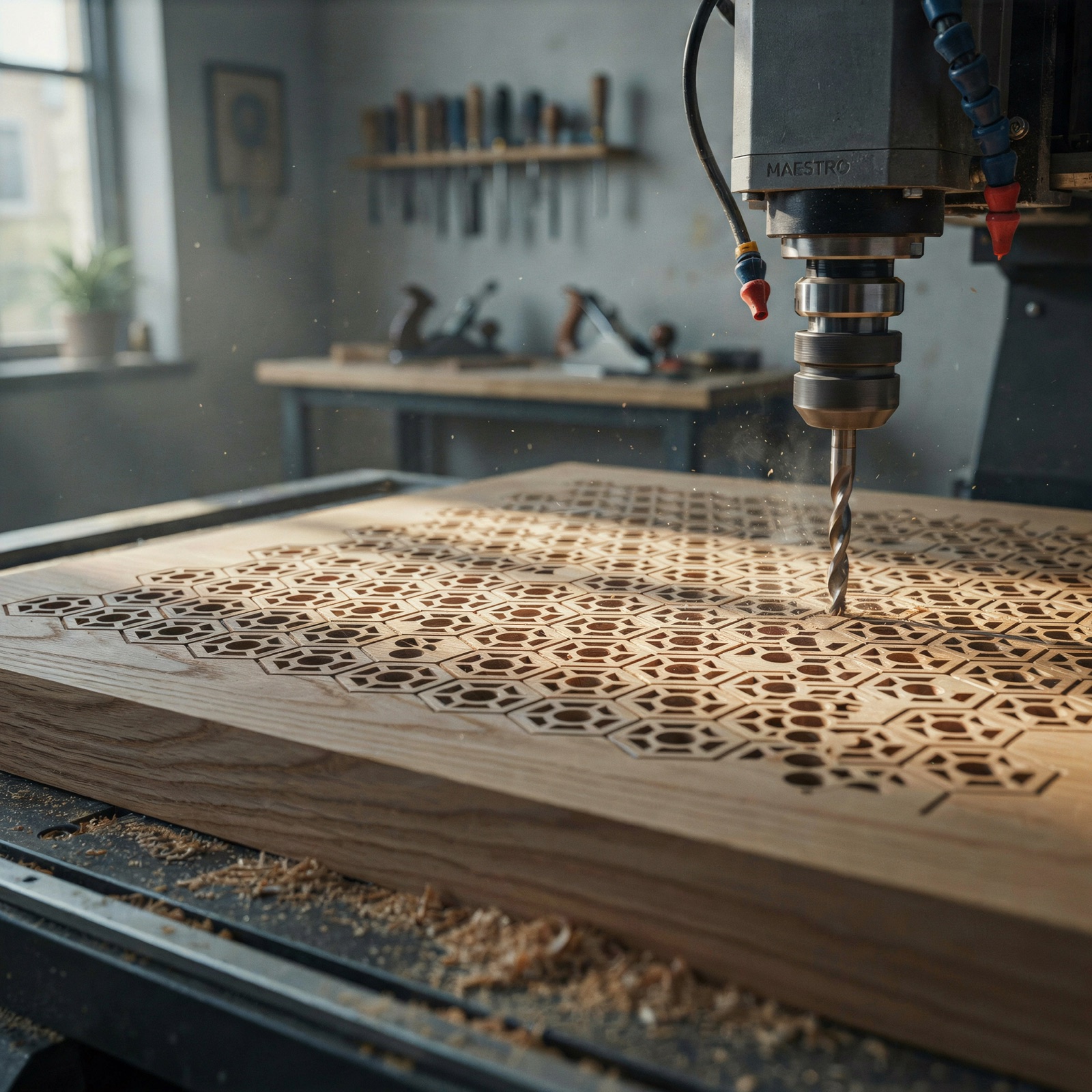 CNC obrada drvenog elementa